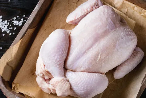 сырая курица