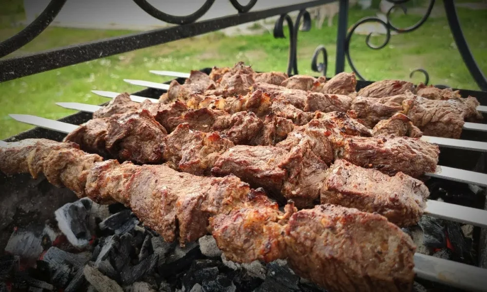 шашлык из говядины