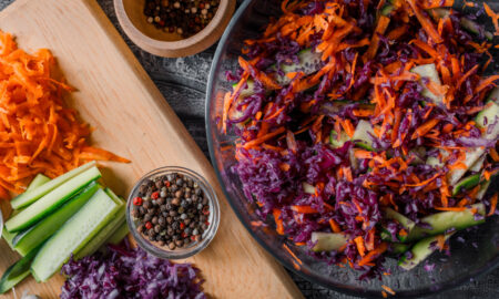 Салат из свеклы и моркови