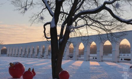 зима в Новгородской обалсти