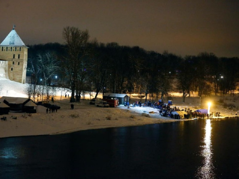 крещенская купель в Великом Новгороде