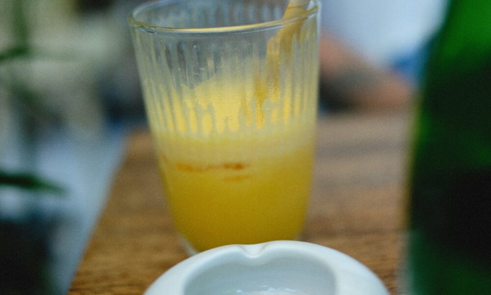Желтый напиток