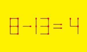 пример, головоломка, спички