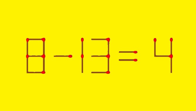 пример, головоломка, спички