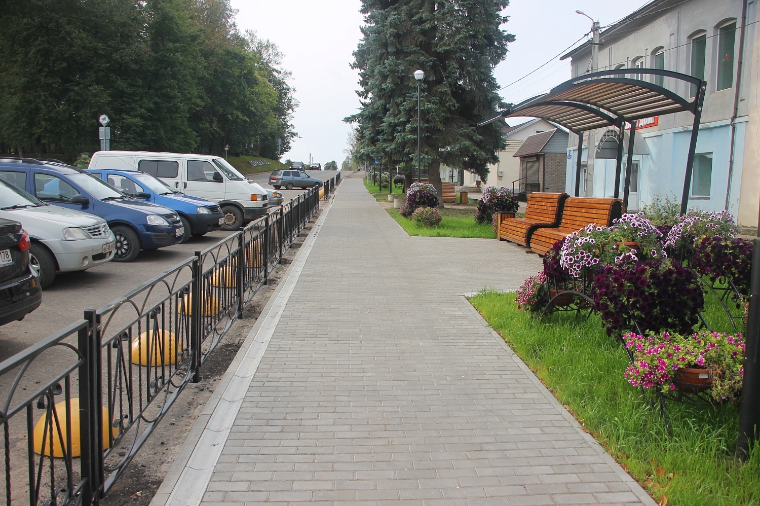 благоустроенная территория