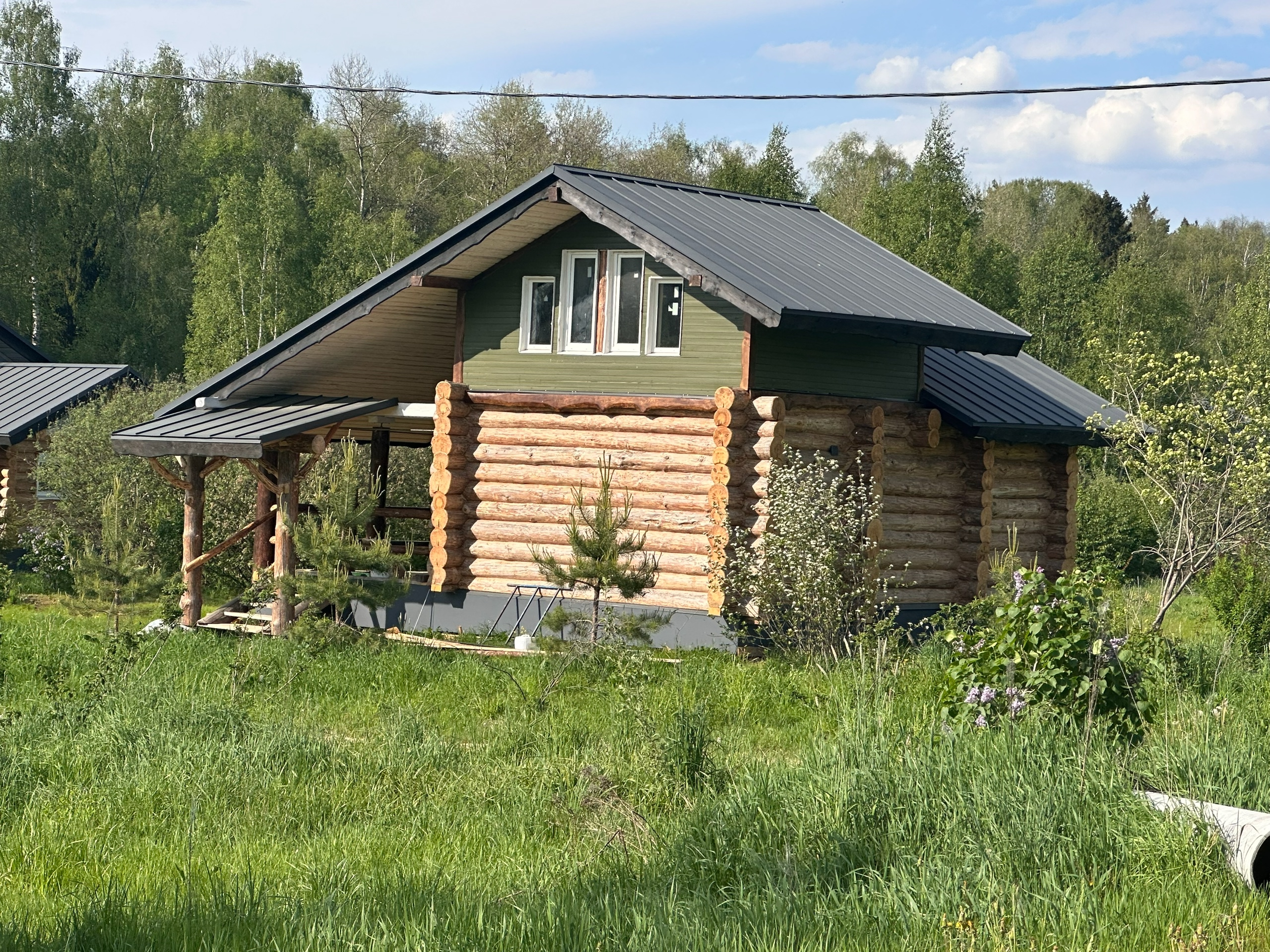 деревянный сруб