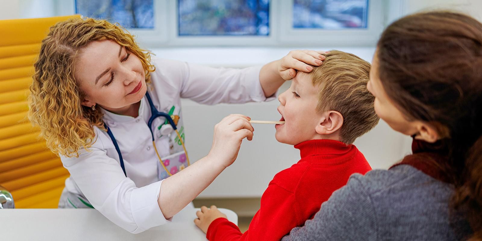 на приеме у педиатра