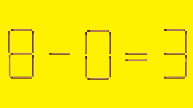 спичечная головоломка