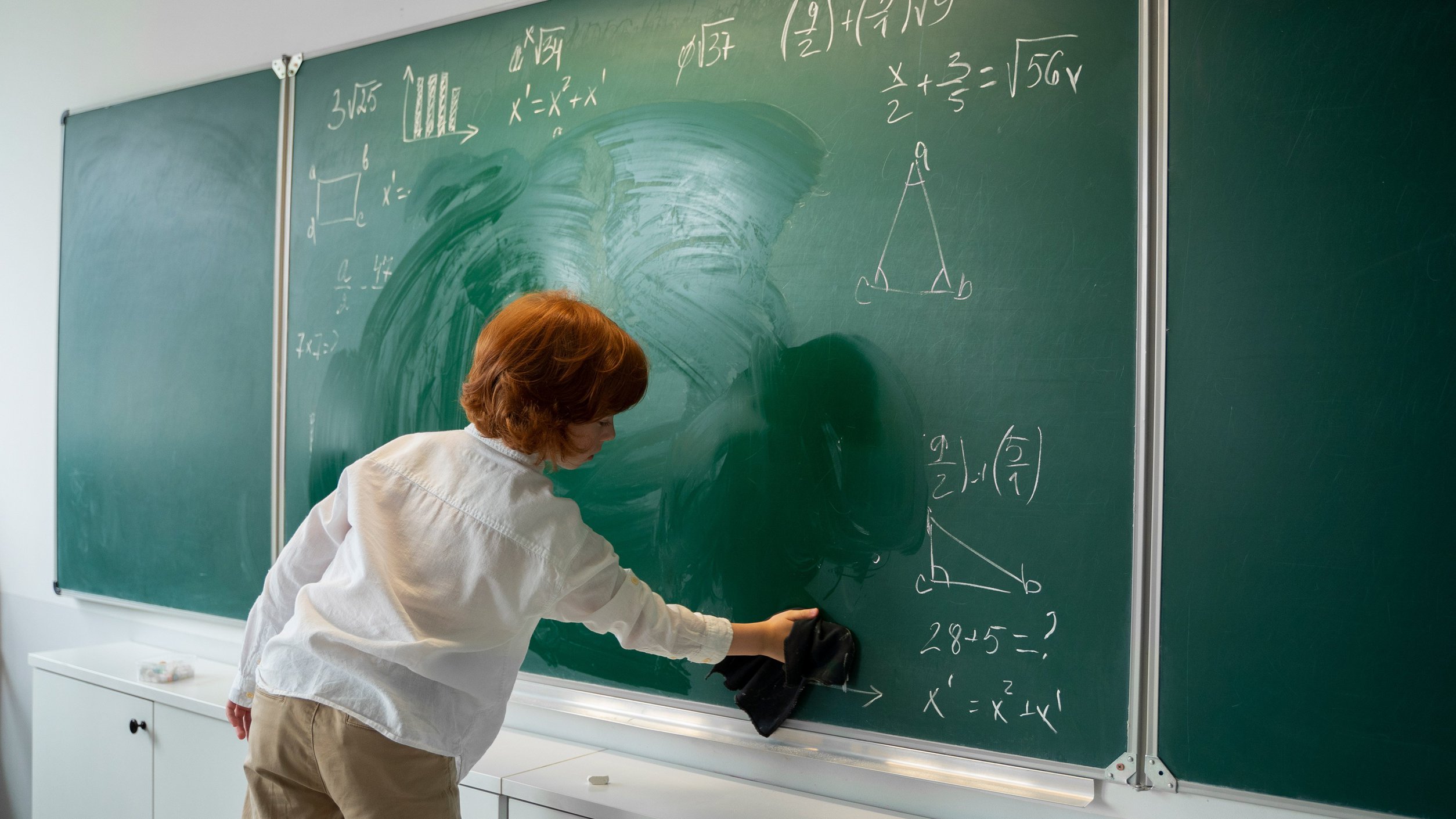 Ученик в школе