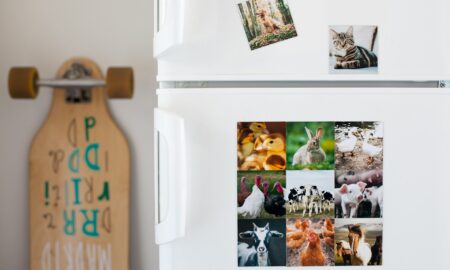 Холодильник с магнитами