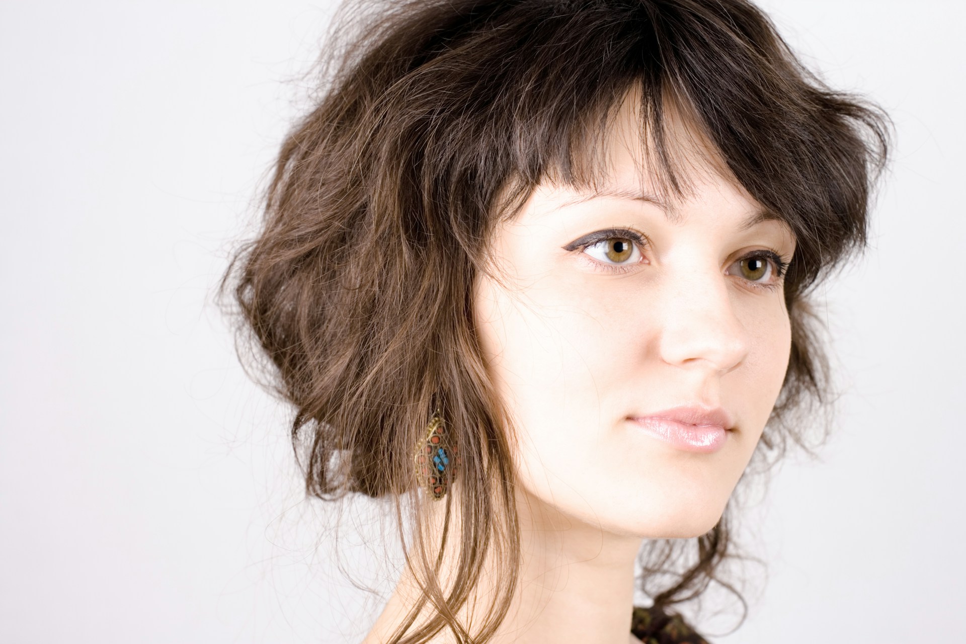 Девушка с каре