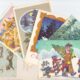 набор новогодних открыток