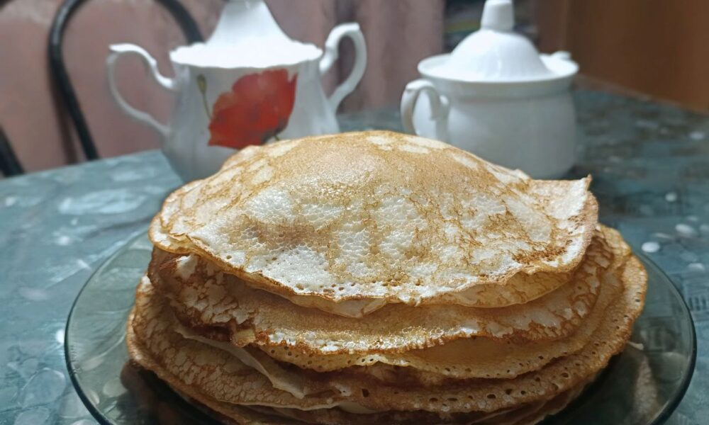 Стопка блинов