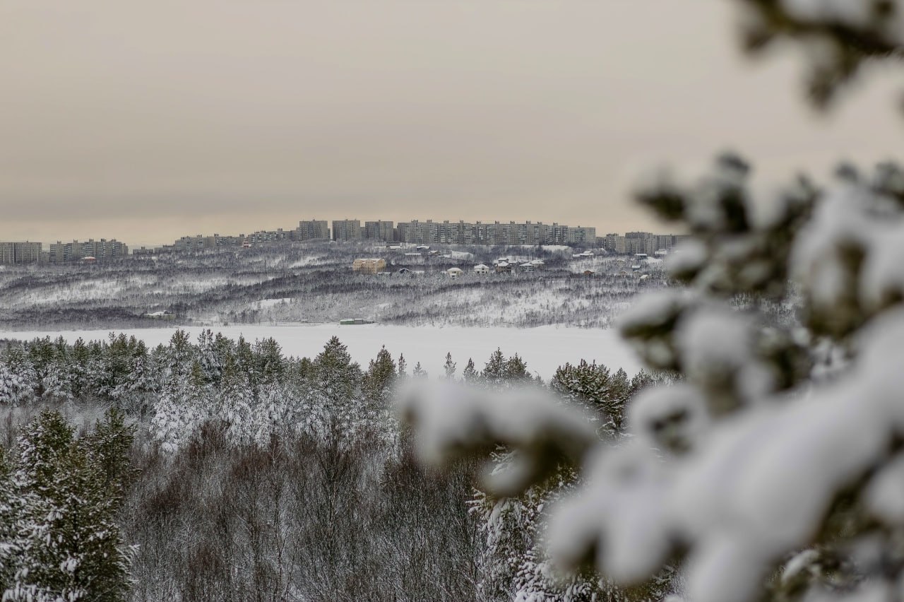 морозный город