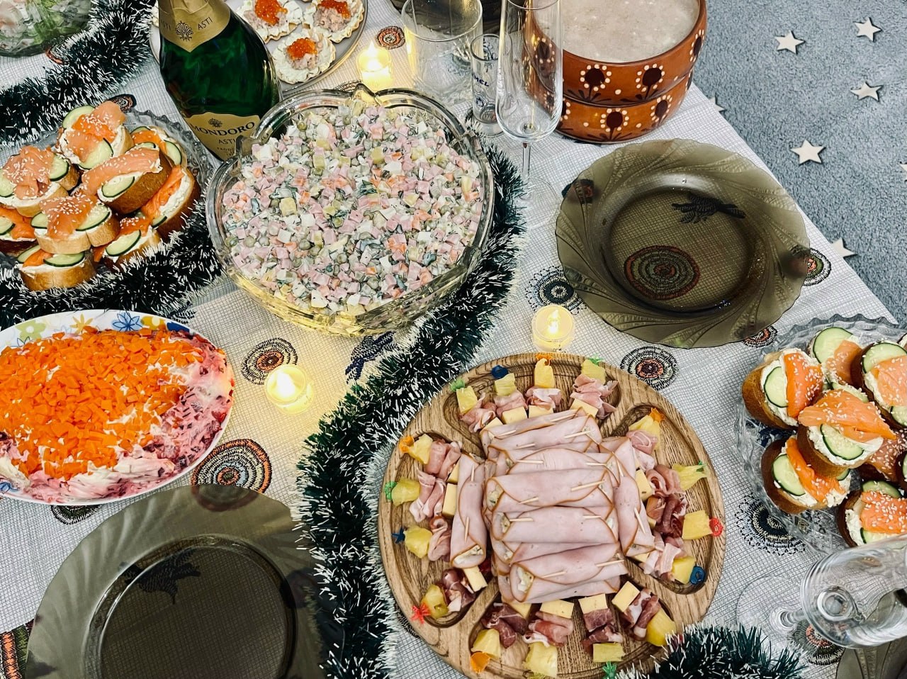 Новогодние салаты