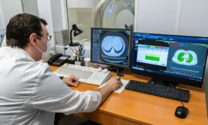 врач за работой