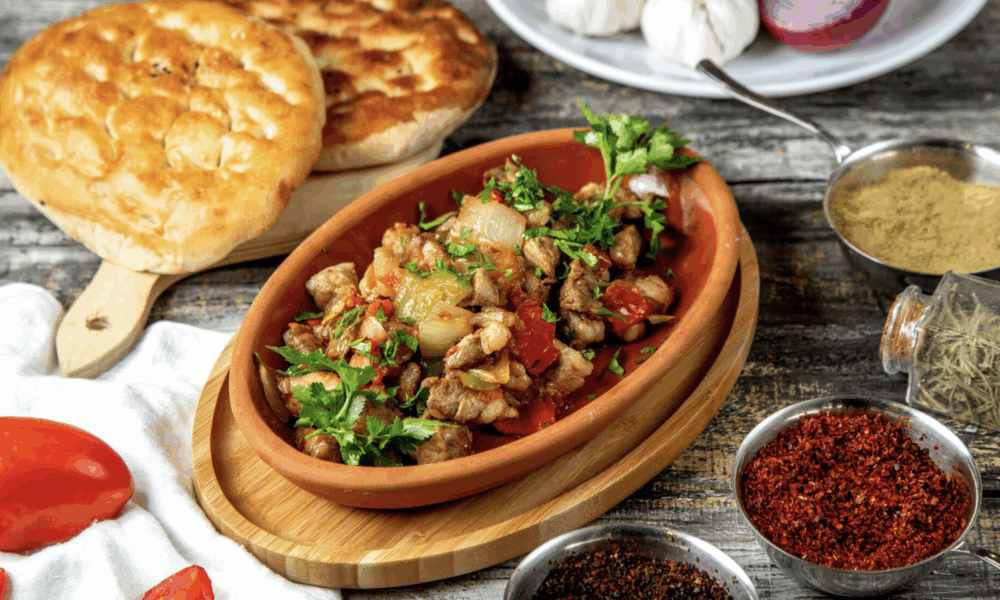 мясо с картошкой