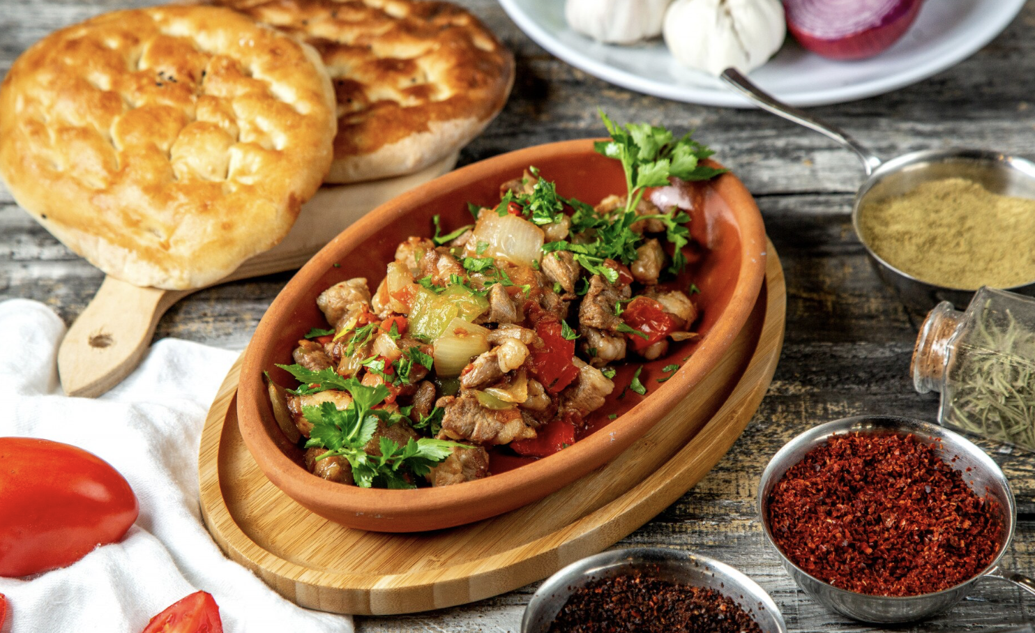 мясо с картошкой