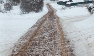 дорога в Валдае