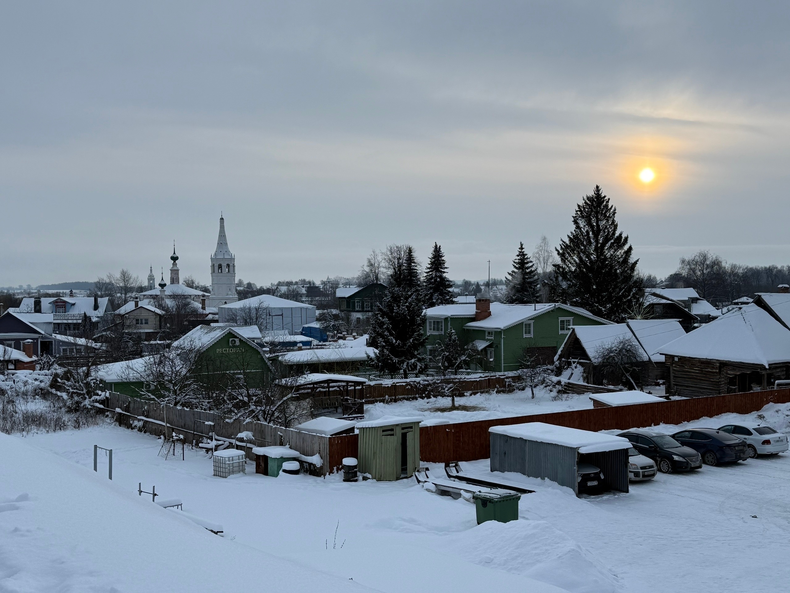 Суздаль уличные туалеты