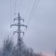 ЛЭП в снегу