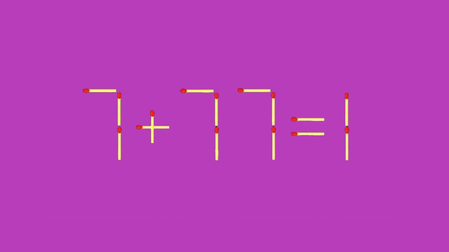 математическая головоломка на фиолетовом фоне