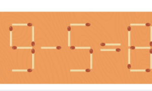 Пример из спичек