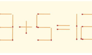 Пример из спичек