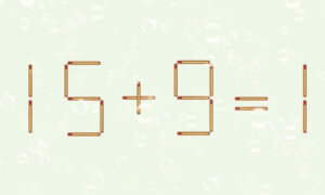 Пример со спичками