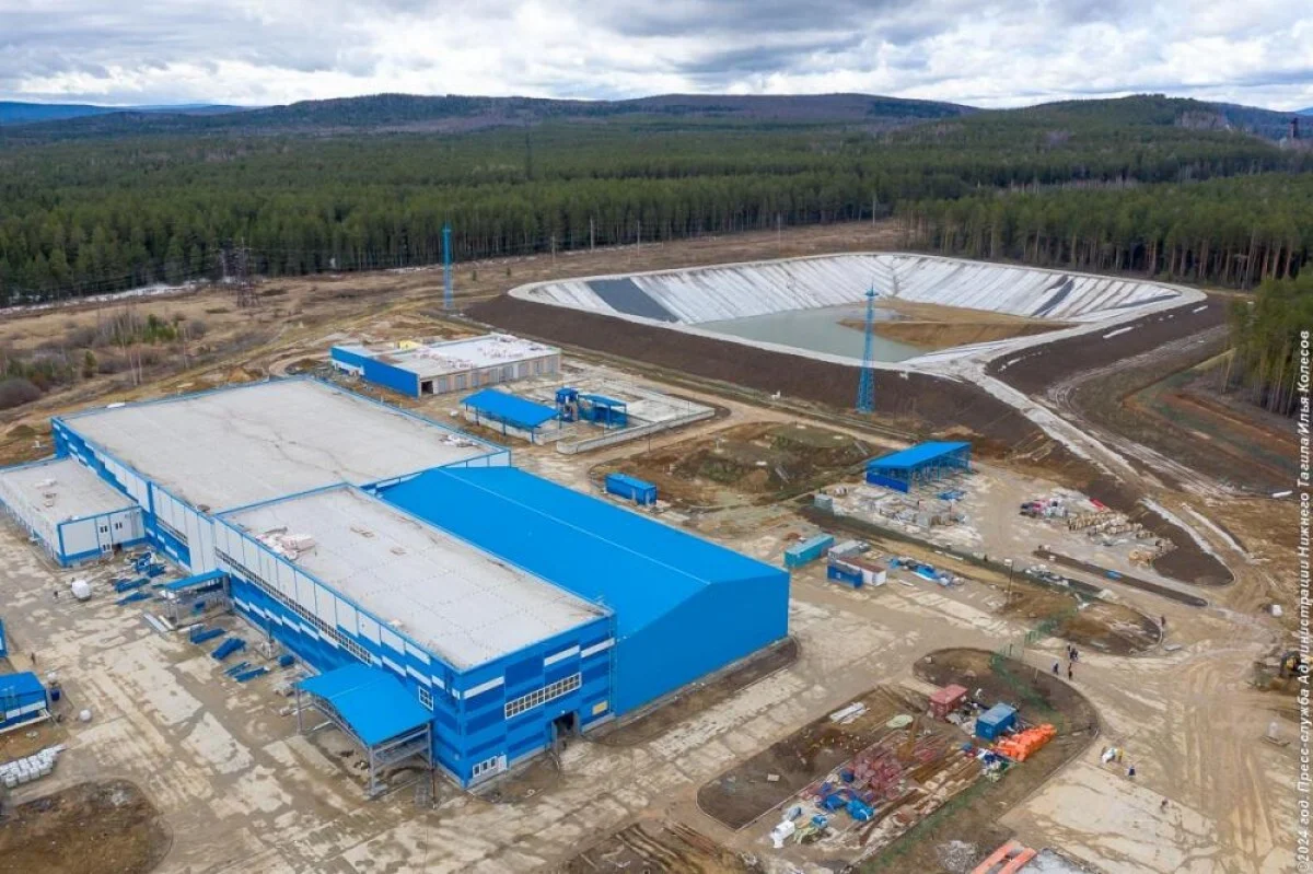 Строительство полигона ТБО