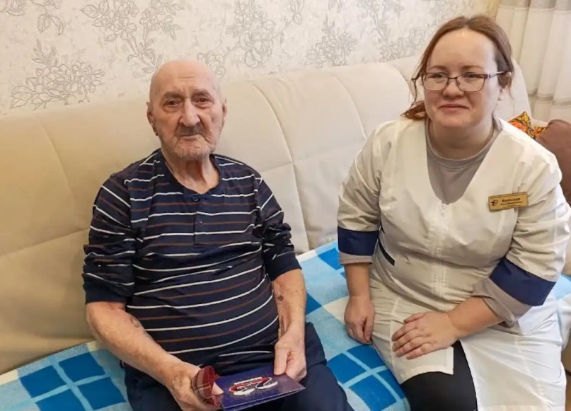 Осмотр на дому ветерана