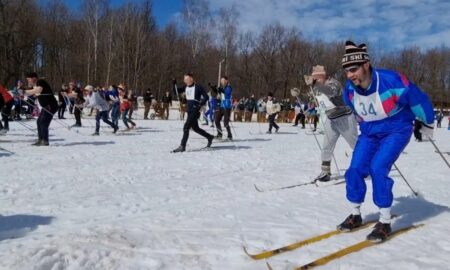 Катание на лыжах