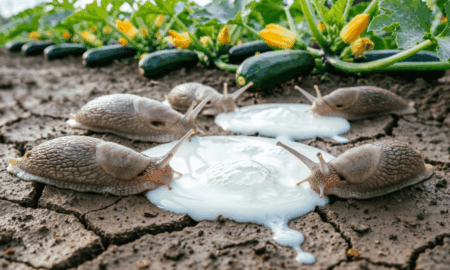 Кефирная ловушка для слизней