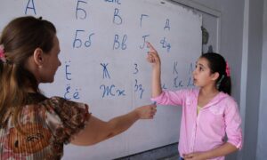 Русский язык у доски