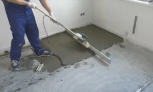 бетонная стяжка