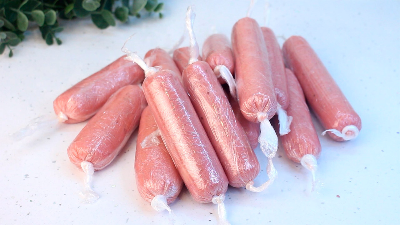 домашние сосиски