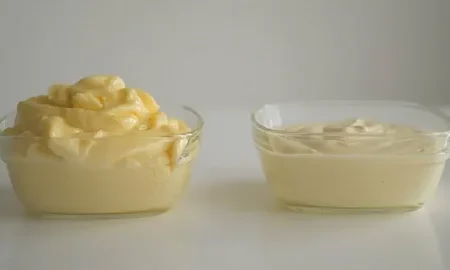 майонез и сметана