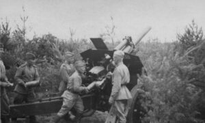 Гаубица м-30 ВОВ