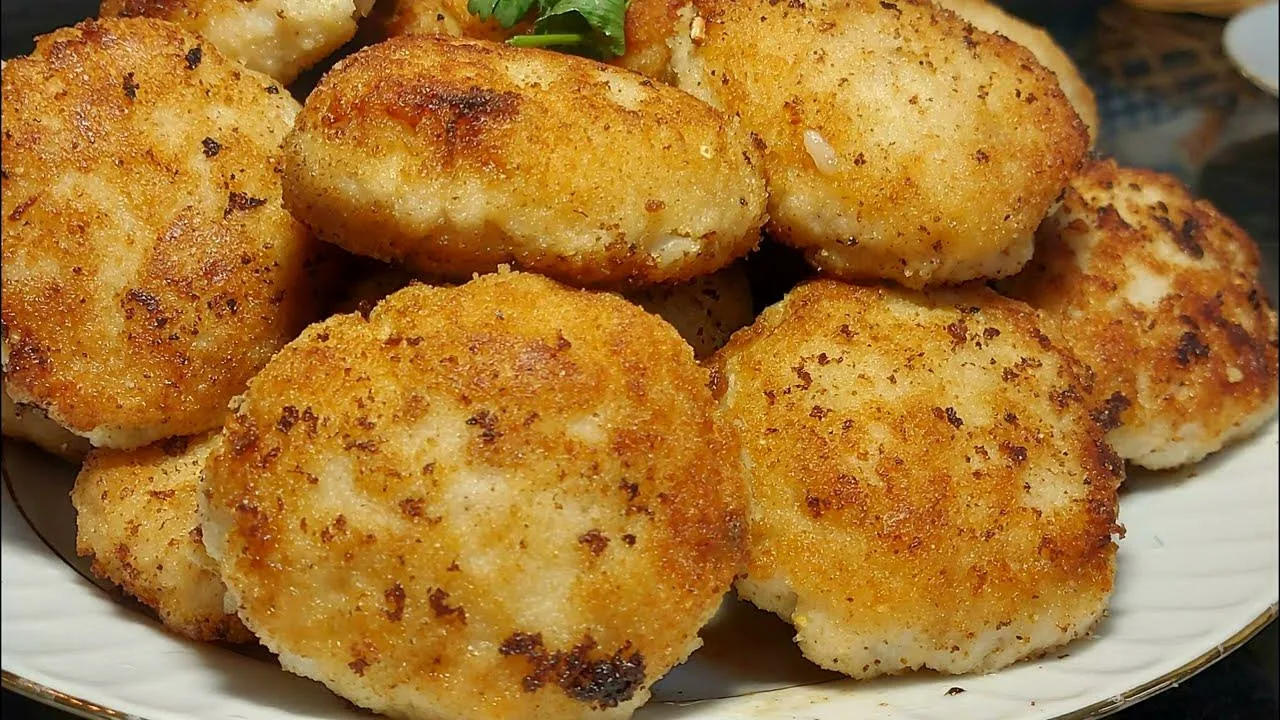 рыбные котлеты из минтая