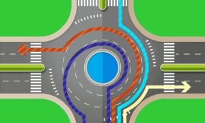 движение на кольце