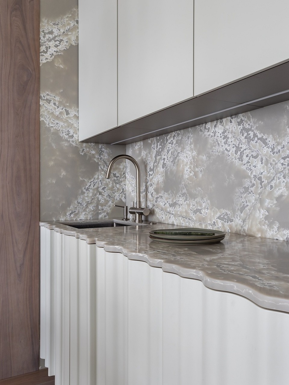 волнообразные фасады