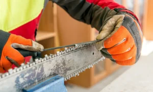 заточка цепи бензопилы