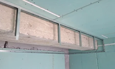 гипсокартон на стенах и потолках