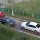 Встречный разъезд во дворе