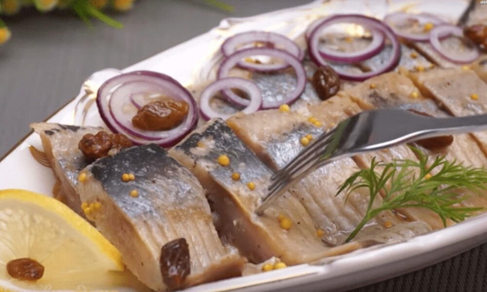 закуска из селёдки