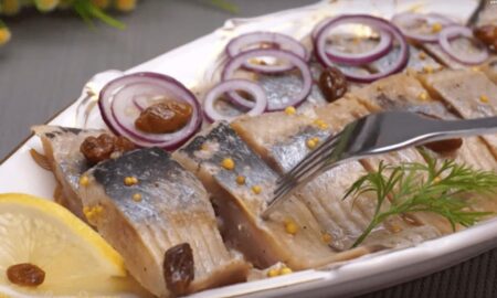 закуска из селёдки