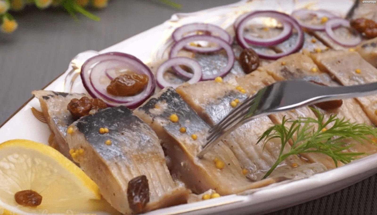 закуска из селёдки