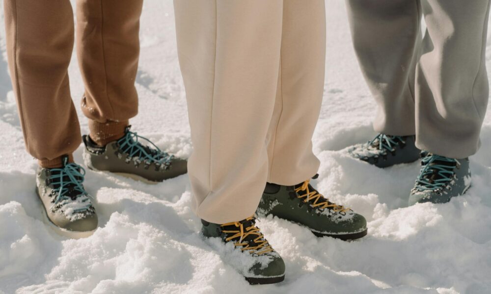 обувь зимой