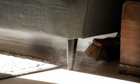 уборка пыли