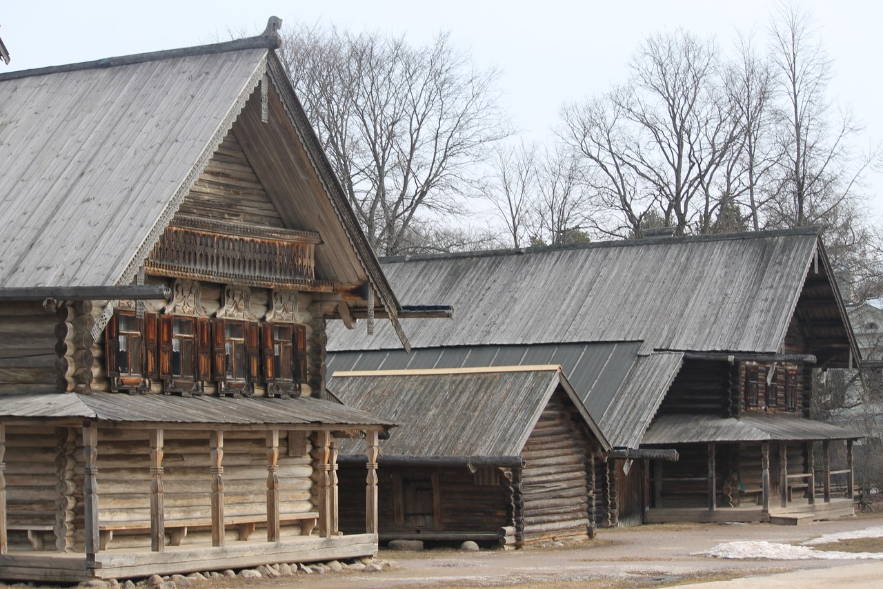 старые избы